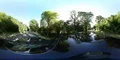 360VR Driving a beautiful sunny low mountain range landscape and villages 4k 4k or 4k+ Resolution
