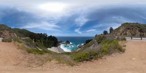 360VR McWay Falls Stock Footage 92805264