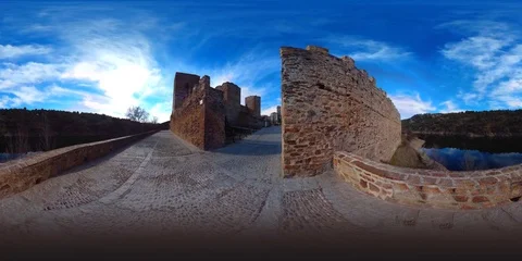 360ºVR - MEDIEVAL CASTLE 2 Stock Footage 74731976