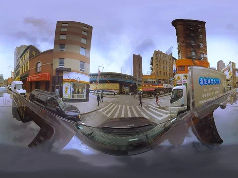 360/VR NYC Driving Stock Footage