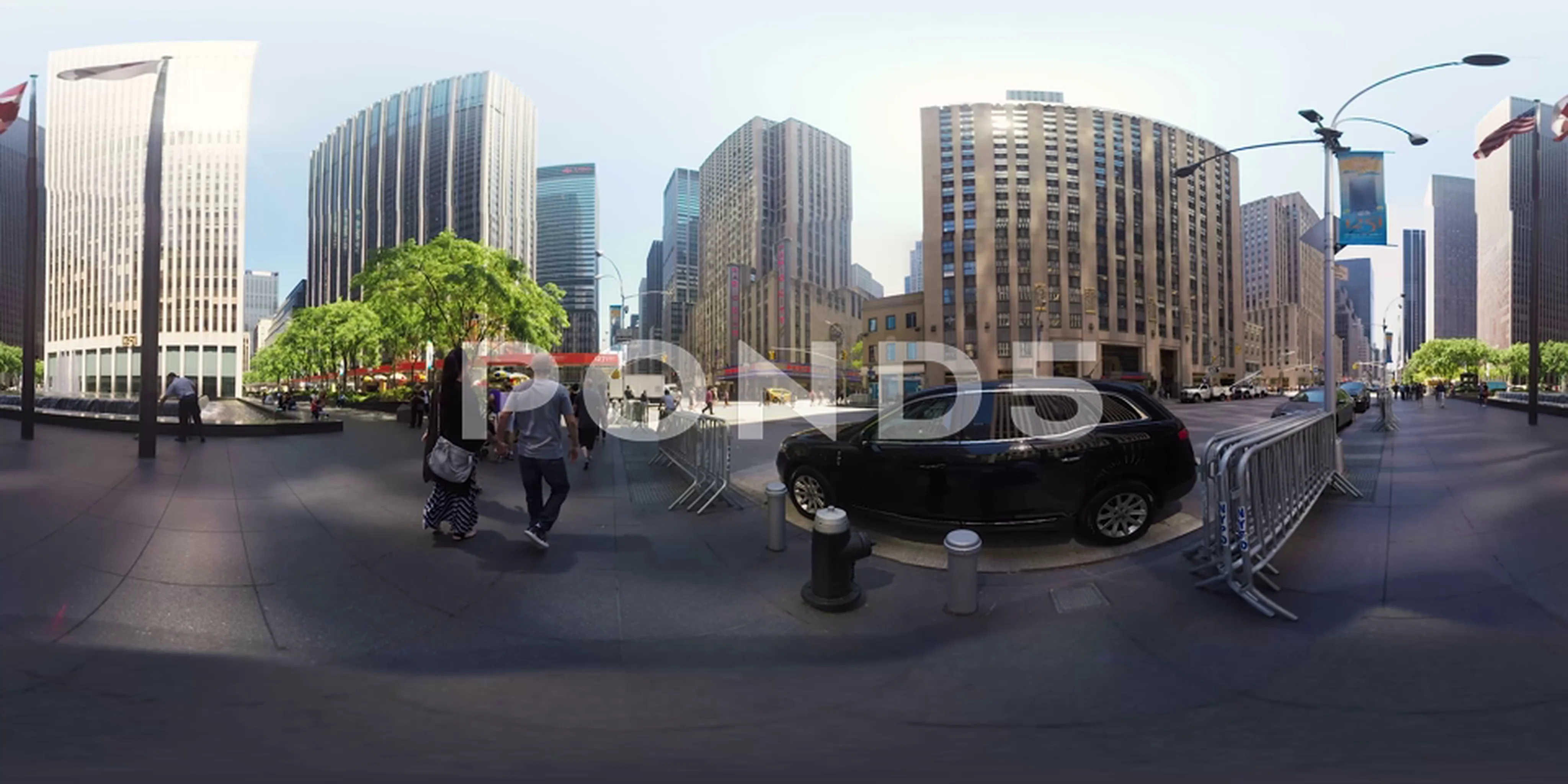 360/VR Radio City Music Hall NYC | Stock Video | Pond5