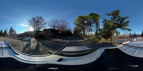 360VR track in Georgia Stock Footage 167601129