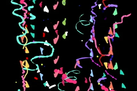 3704 Confetti Stock Footage 798725