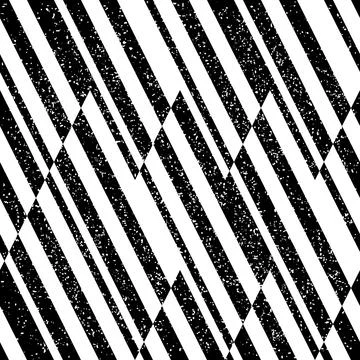 378 Abstract seamless pattern with oblique black segments Stockillustratie