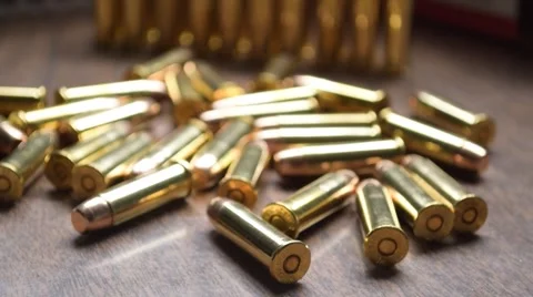 .38 Bullets, Slider Video stock 67640903