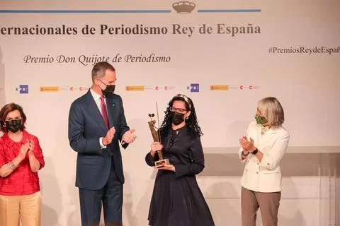 38th King of Spain Journalism Awards and 17th King of Spain Don Quijote Journali Stock Photos