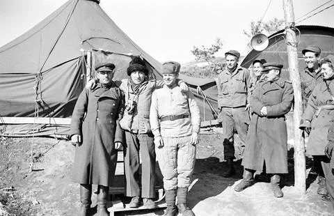 38th Parallel Line, Korea Stock-Fotos
