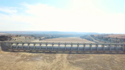 3.90 4K Tilt Down Over Spillway 001511 Stock Footage 90258863