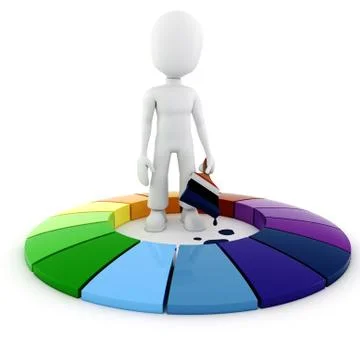 3d-0733 Stock Illustration