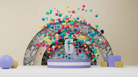 3D+ 10 second 0001-0240 Stock Footage 265607697