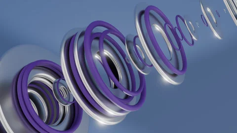 3D Abstract Animated Background Stock Footage 273721229