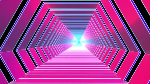 3D Abstract animation loop Floor room with reflections empty space. Stock Footage 164588260