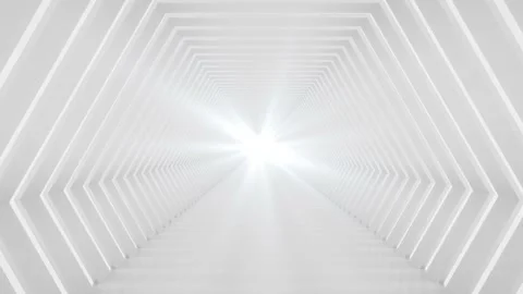 3D Abstract animation loop white Floor room  Stock Footage 163543116