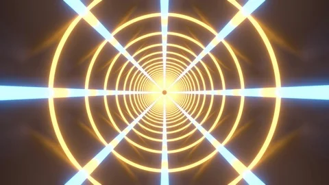 3D abstract animation of rays of neon li... | Stock Video | Pond5