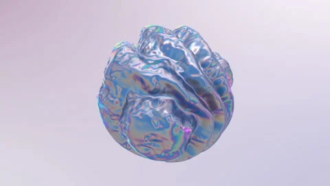 3D abstract animation . Smooth liquid shape. Trendy Colorful Fluid Abstraction Stock Footage 148277586