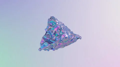 3D abstract animation . Smooth liquid shape. Trendy Colorful Fluid Abstraction Stock Footage 149031031