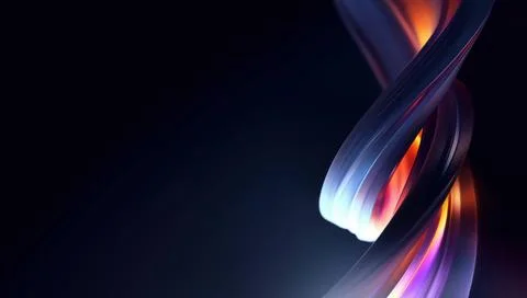 3D Abstract Background 3D Abstract Background with Wavy Shape in Ultraviol... 스톡 사진