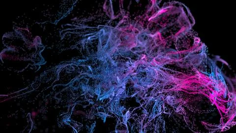 3d abstract background of colorful dot Stock Illustration