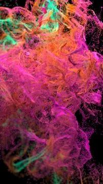 3d abstract background of colorful dot Stock Illustration