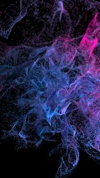 3d abstract background of colorful dot Stock Illustration