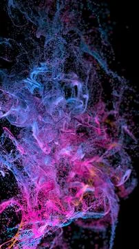 3d abstract background of colorful dot Stock Illustration