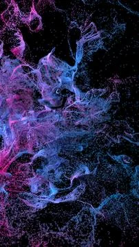3d abstract background of colorful dot Stock Illustration