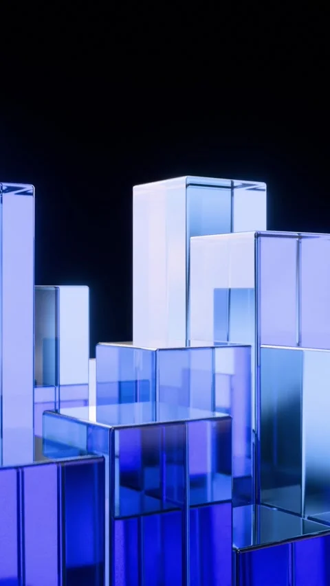 3D abstract background with financial chart Stock Footage 332758990
