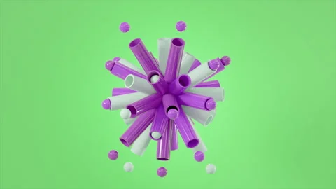 3D Abstract Background Stock Footage 269705494