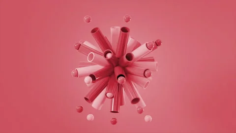 3D Abstract Background Stock Footage 269706042