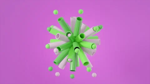 3D Abstract Background Stock Footage 269706044