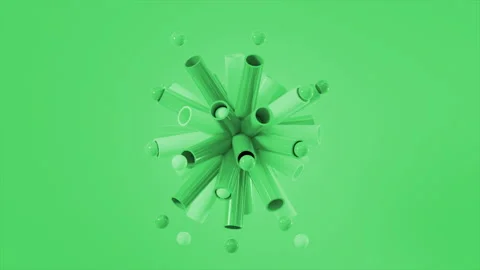 3D Abstract Background Stock Footage 269706140