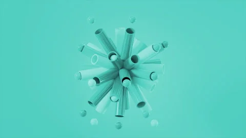 3D Abstract Background Stock Footage 269706162