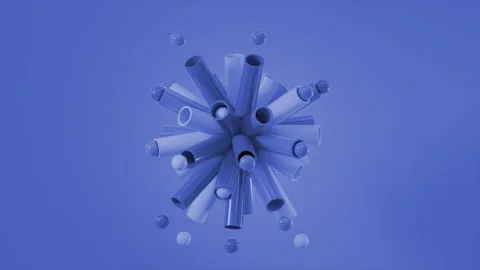 3D Abstract Background Stock Footage 269706316