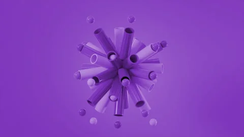 3D Abstract Background Stock Footage 269706409