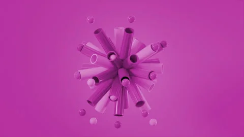 3D Abstract Background Stock Footage 269706615