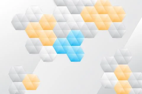 3D abstract background like a honeycomb. Stock Illustration