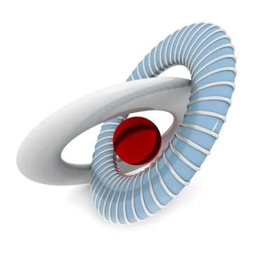 3d abstract background. Stock Illustration