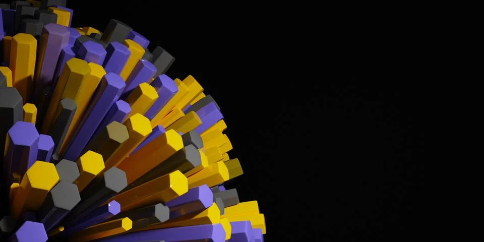 3d Abstract Background Stock Illustration