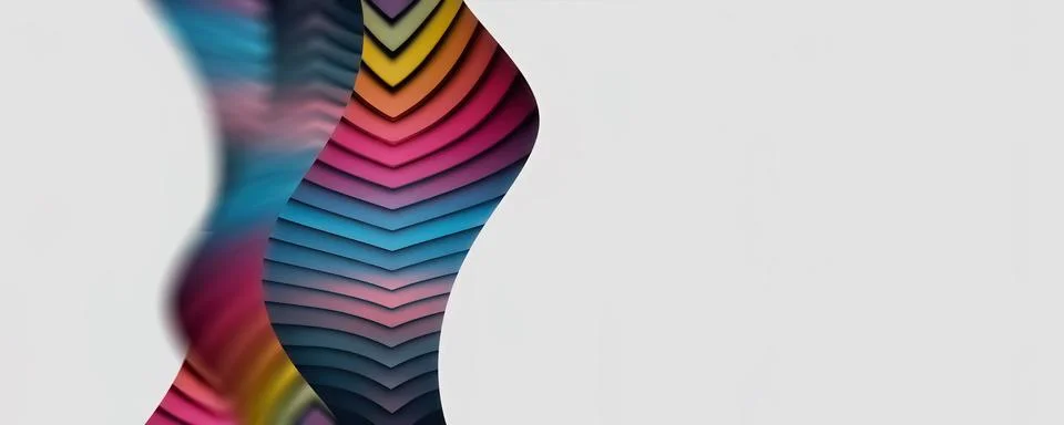 3D Abstract Background Stock Illustration