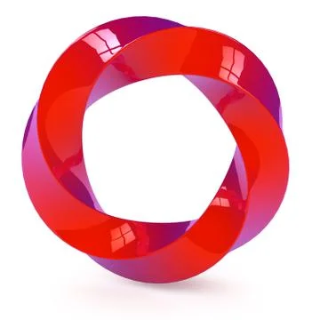 3d abstract background over white. Illustrazione stock