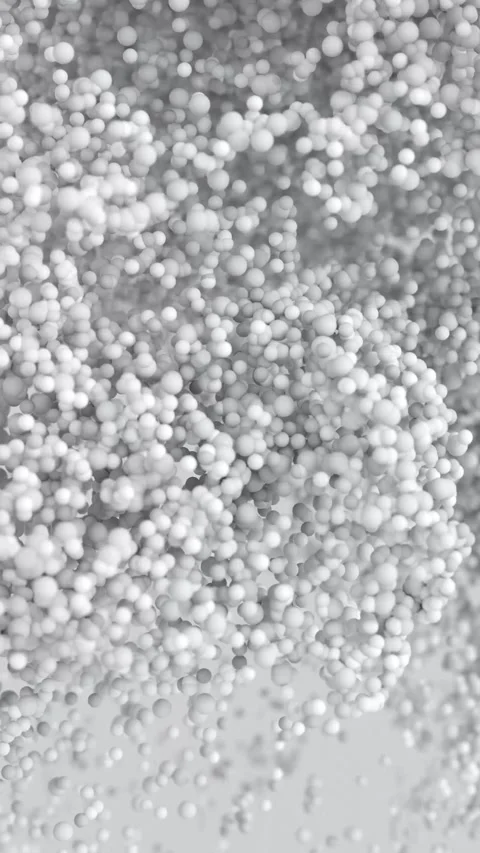 3d abstract background, particles moving Stock Footage 277340203