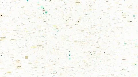 3d abstract background with random particles. Dark technology or business bac Illustrazione stock