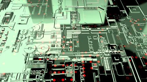 3D Abstract Background. Render Stock Illustration