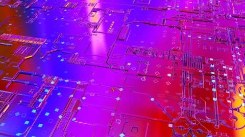 3D Abstract Background. Render Stock Illustration