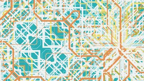 3D Abstract Background. Render Stock Illustration