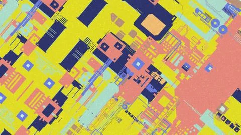 3D Abstract Background. Render Stock Illustration