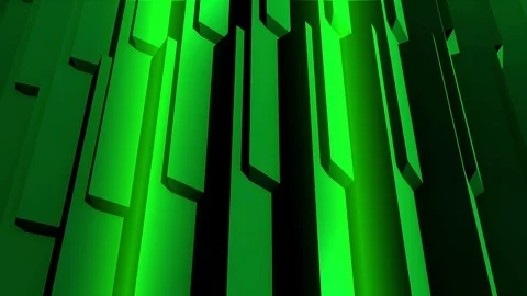 3d abstract background rotation LOOP 4K green Stock Footage 112610269
