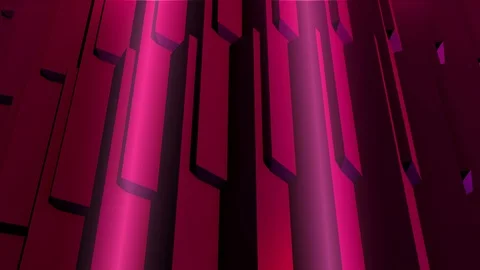 3d abstract background rotation LOOP 4K pink Stock Footage 112610463