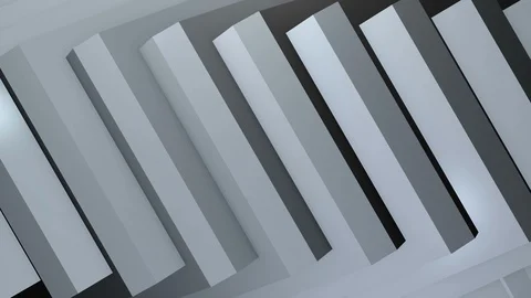 3d abstract background rotation LOOP 4K colorless- metalic Stock Footage 112855084