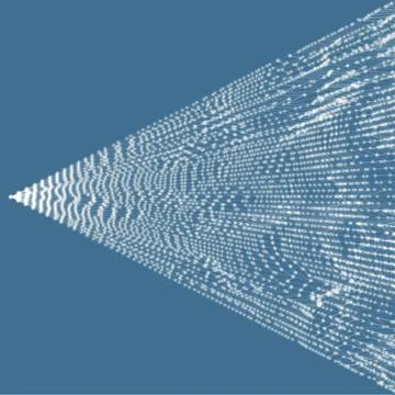 3d abstract background. Technology vector illustration Illustrazione stock